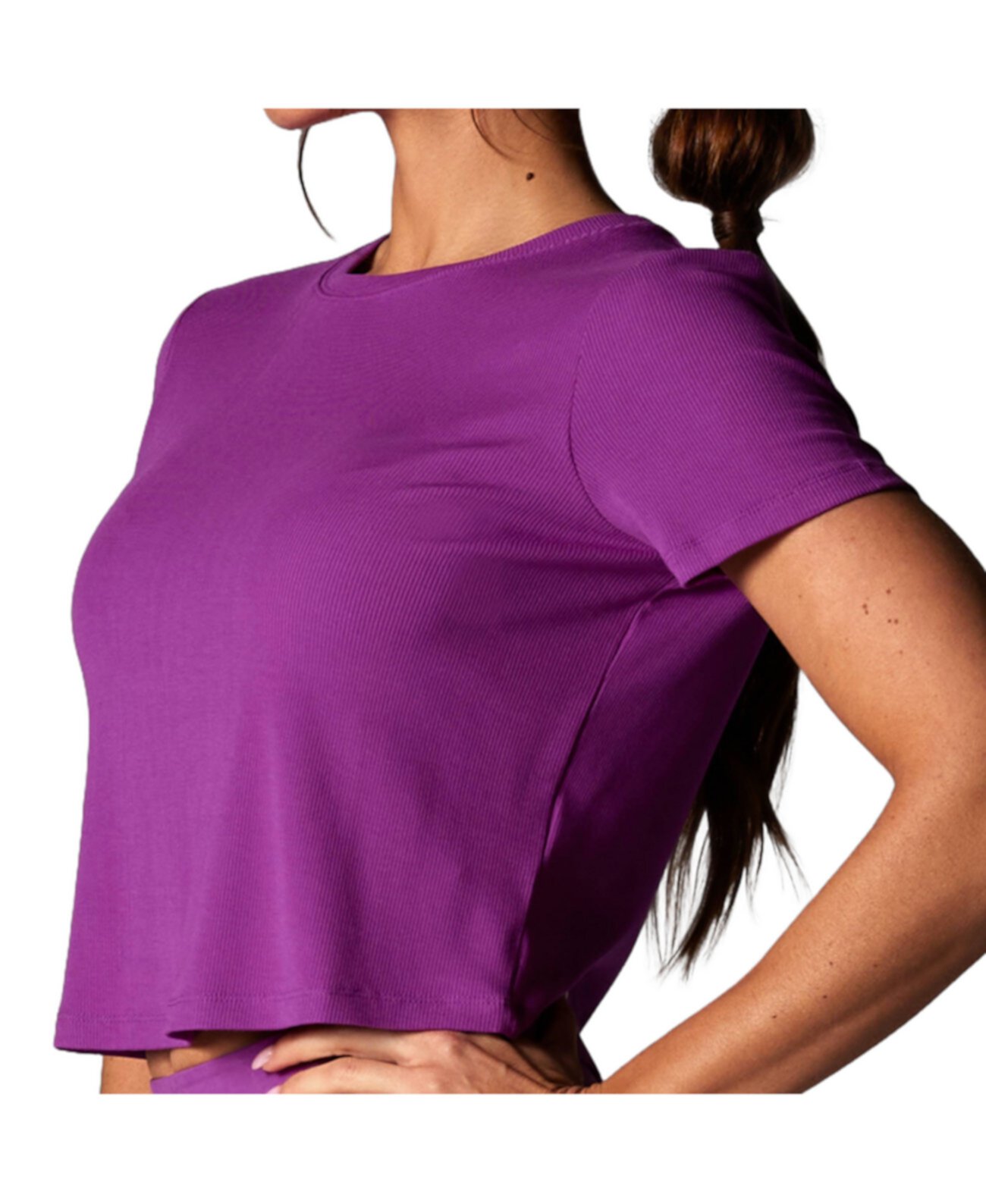 Women's Ribbed Tee Tavi