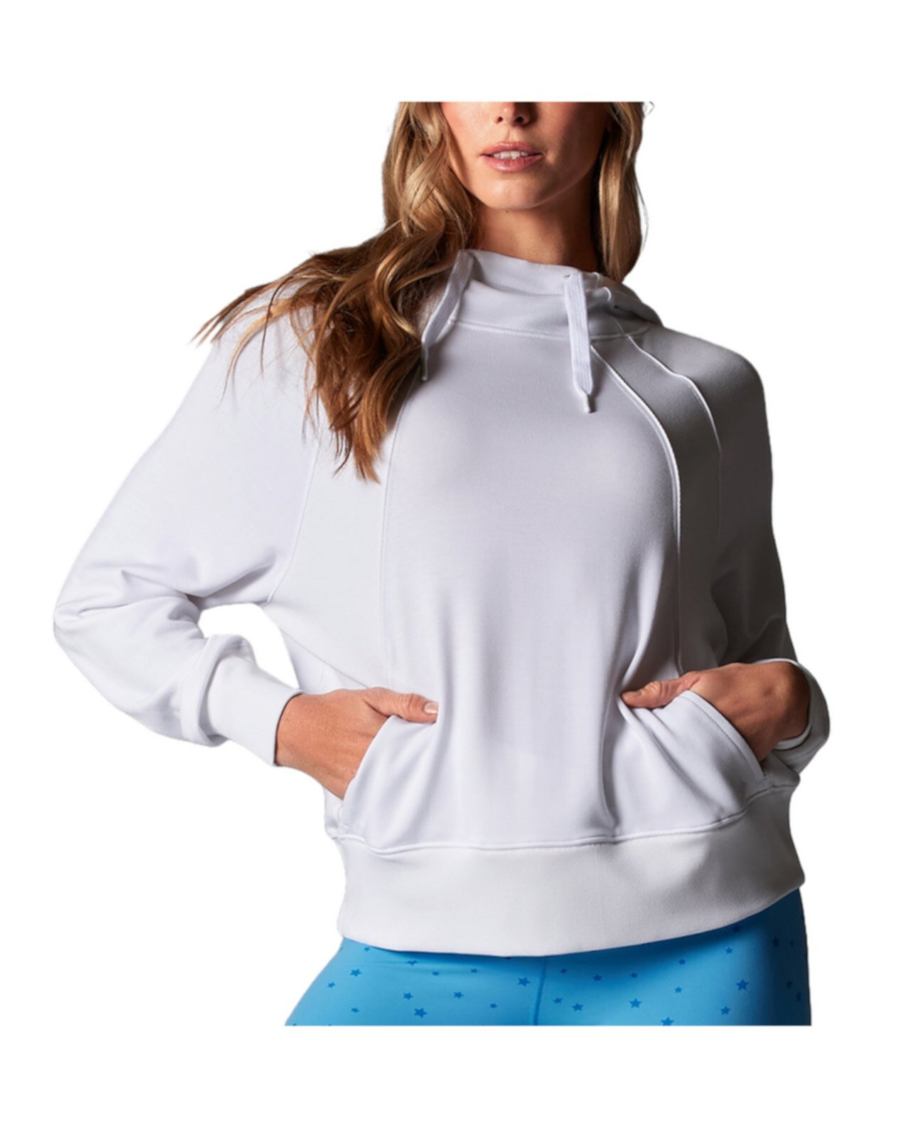 Women's Cozy Paneled Hoodie Tavi