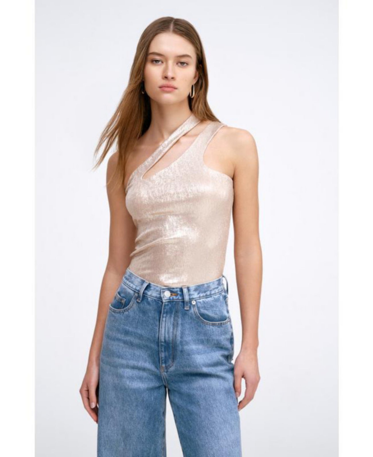 Women's Siren Metallic Top Marcella