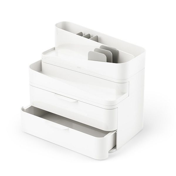 Umbra Glam Tiered Cosmetic Organizer Box Umbra