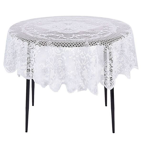 59" Round Lace Tablecloth Stock Preferred