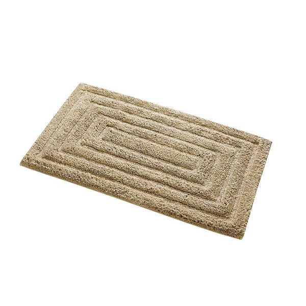 Stylish And Comfortable All Season Traditional Racetrack Design Cotton Bath Rug. Knightsbridge