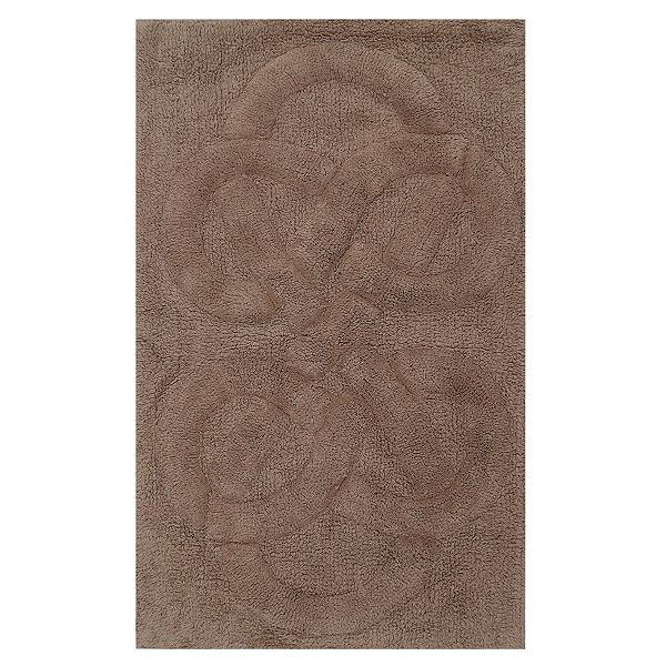 Tuft Twisted 220 GSF Non Skid Back Bath Rug Knightsbridge