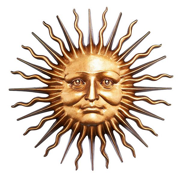 Sloane Square: Greenman Sun Wall Sculpture Design Toscano