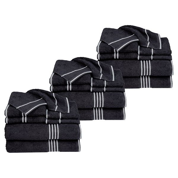 Lavish Home 24-pc. Cotton Towel Set Lavish Home