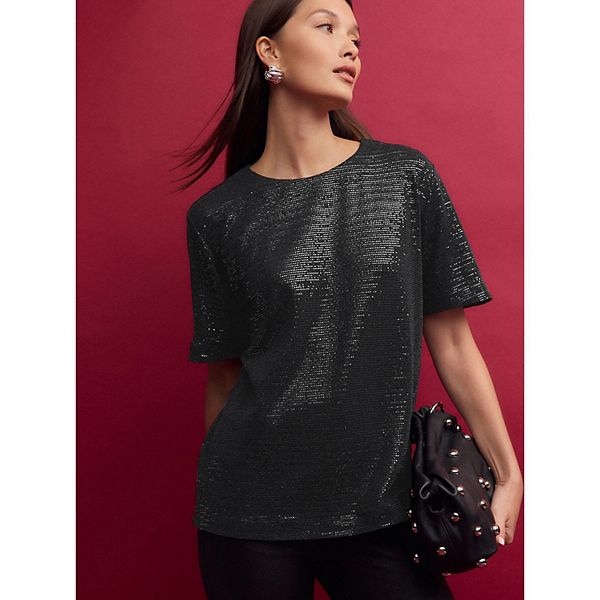 Women's NEXT Short Sleeve Sequin Tee Next