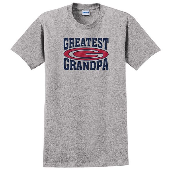 Greatest Grandpa Coordinating Hat Pattern Men's Adult Short Sleeve Tee MCCC Sportswear