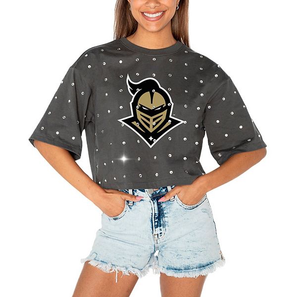 Женская хлопковая футболка с короткими рукавами и блестками UCF Knights Go Time от Gameday Couture Gameday Couture