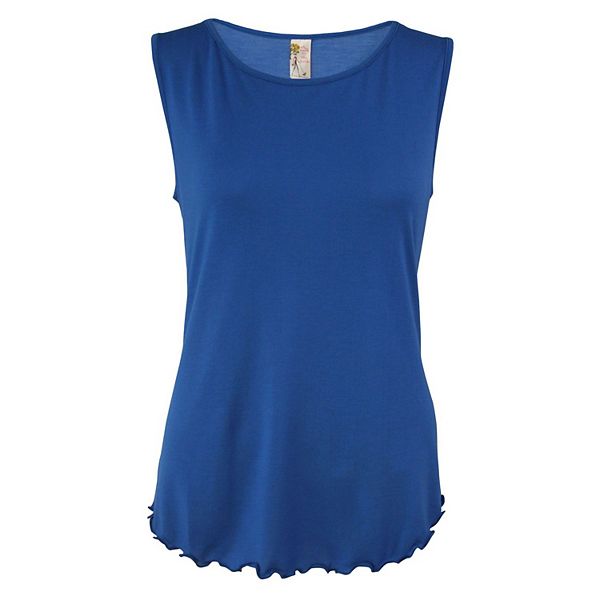 Solid Women's Hemline Design Sleeveless Daphne Top MCCC Sportswear