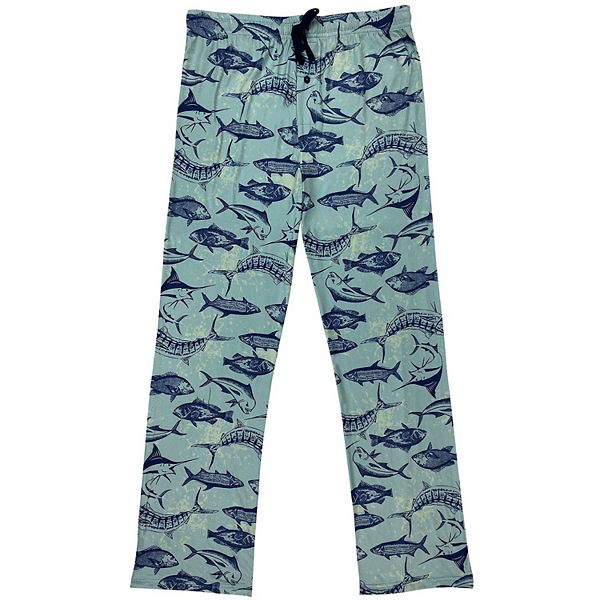 Saltwater Fishing Men's Adult Long Printed Sleep Pant - 2xl MCCC Sportswear