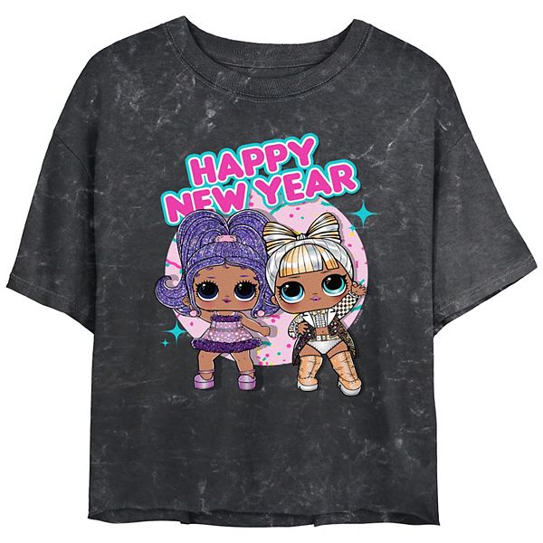 Juniors' L.O.L Surprise! Happy New Year Cropped Graphic Tee L.O.L. Surprise!