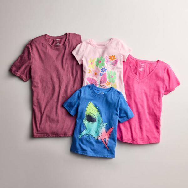 Girls 4-12 Jumping Beans® Short Sleeve Graphic Tee Jumping Beans