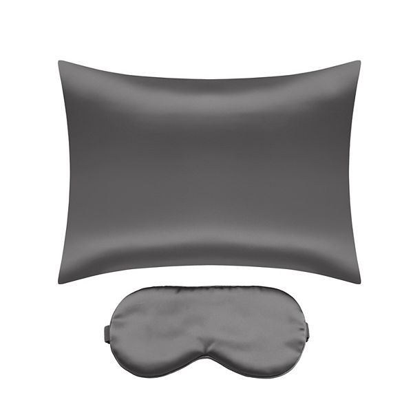 Satin Pillowcase For Hair And Skin With Hidden Zipper Breathable Pillow Case 20" X 26" Unique Bargains