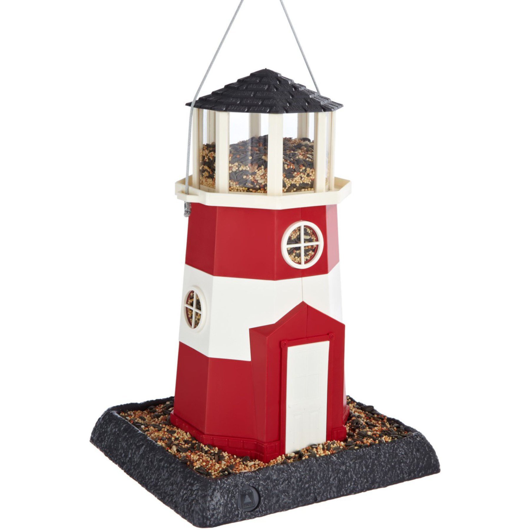 North States Village Collection Lighthouse Bird Feeder North States