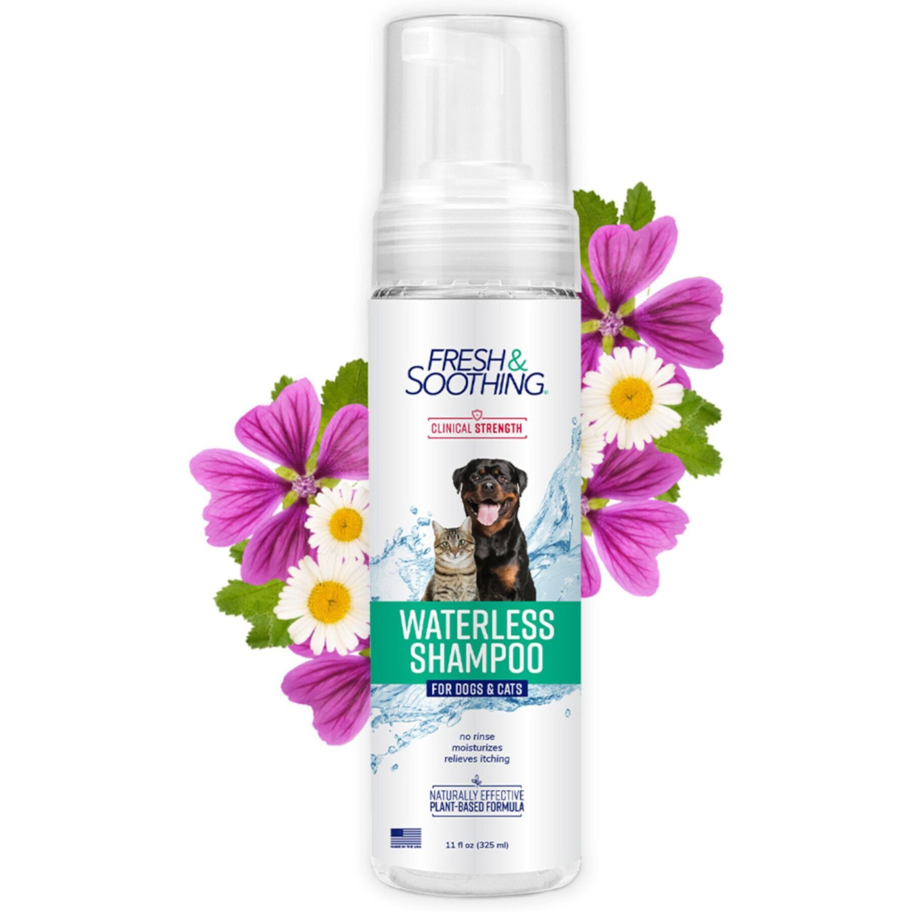 Naturel Promise Fresh & Soothing Natural Waterless Foaming Dog Shampoo Naturel Promise