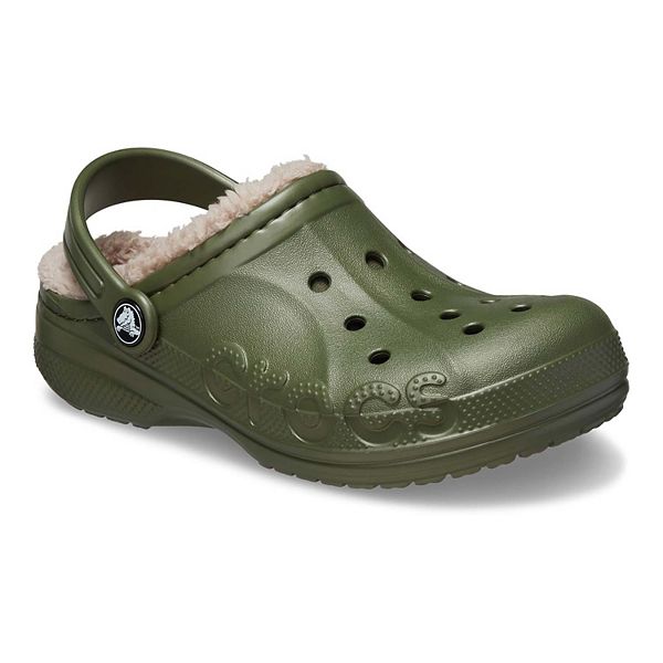 Детские сабо Crocs Baya с теплой подкладкой и комфортной амортизацией Crocs