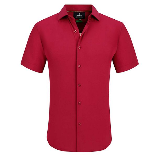 Tom Baine Solid Performance Button Down Tom Baine