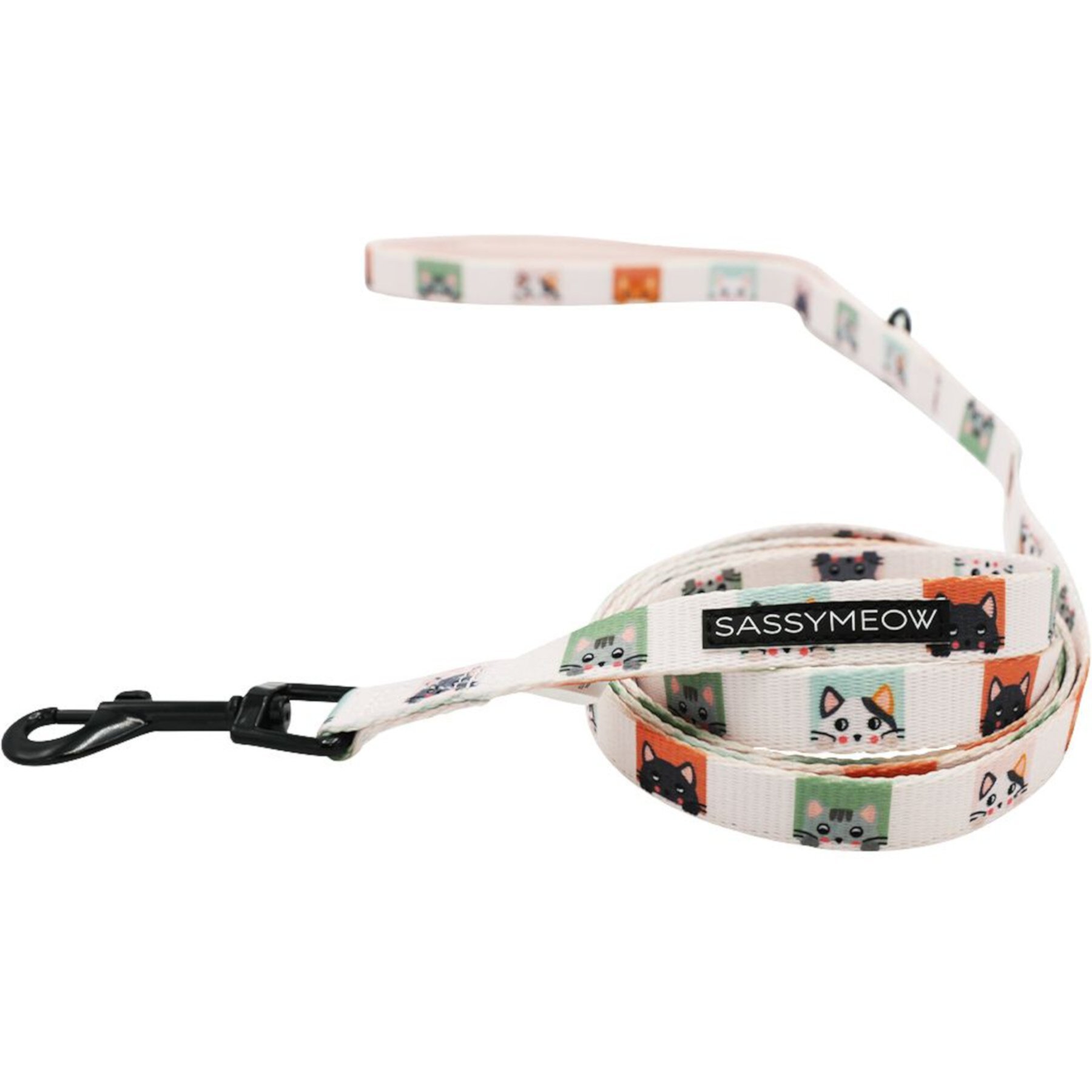 Sassy Woof Smitten Kittens Cat Leash, 6-ft long Sassy Woof