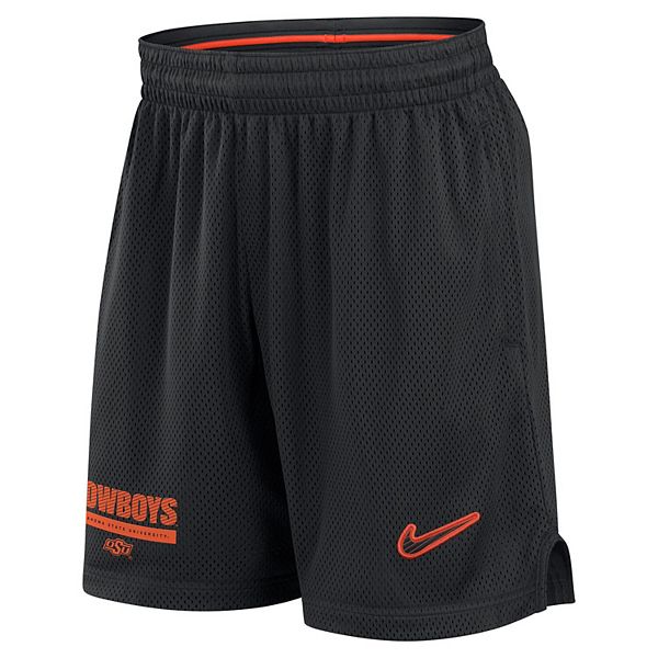 Men's Nike Black Oklahoma State Cowboys 2024 Sideline Mesh Shorts Nike