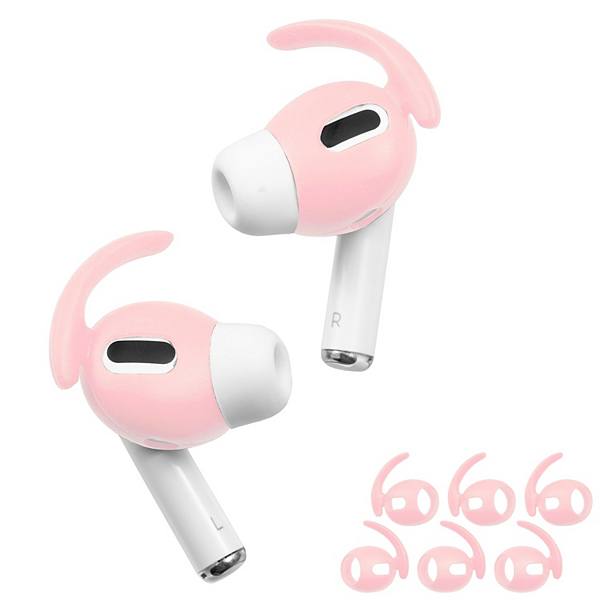 Силиконовые ушные крючки для AirPods Pro 2019, 3 пары, розовые Insten