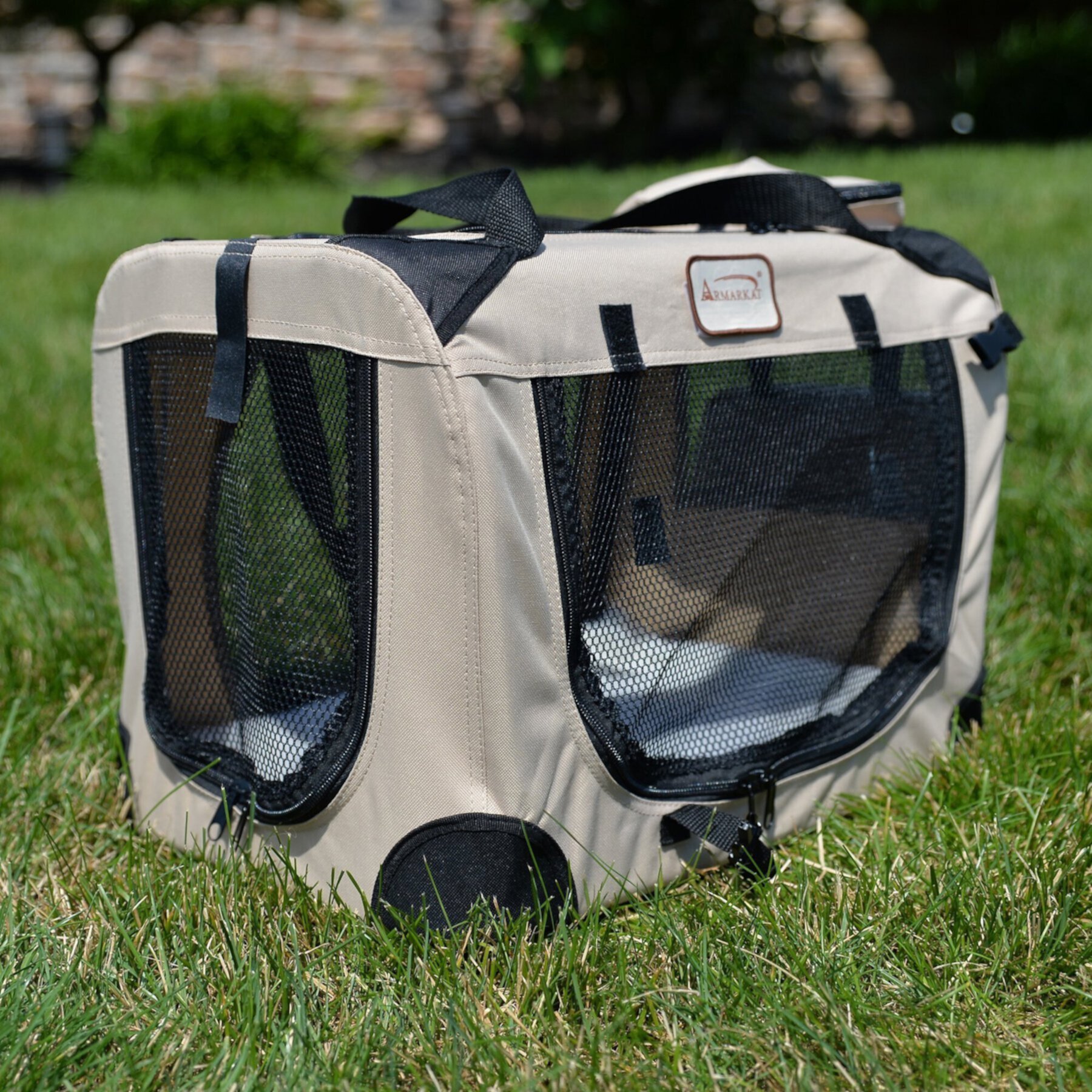 Armarkat Folding Soft Dog & Cat Crate & Carrier Armarkat