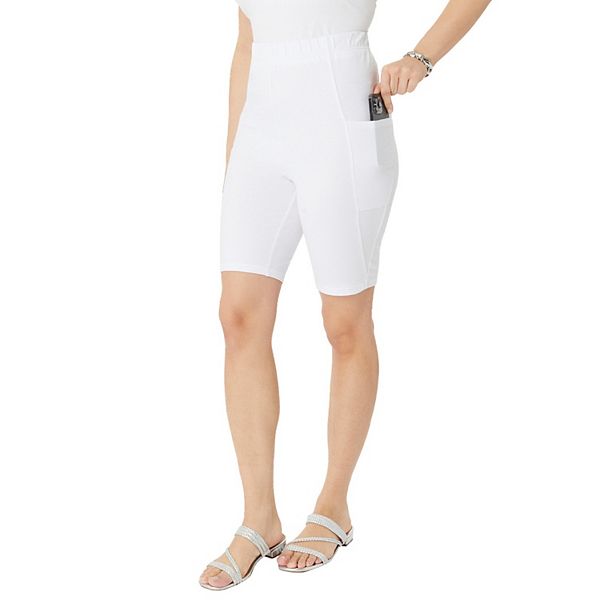 Roaman's Women's Plus Size Side-pocket Bike Short Roaman's