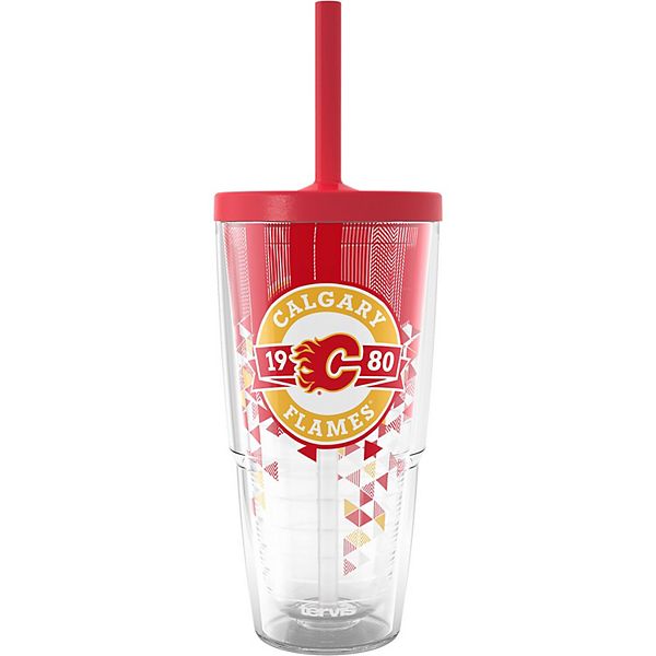 Tervis Calgary Flames 24oz. Shatter Classic Tumbler with Straw Lid Tervis