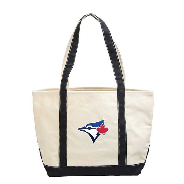 Тотебег Toronto Blue Jays из прочного канваса с длинными ручками и основным открытым отделением Logo Brand