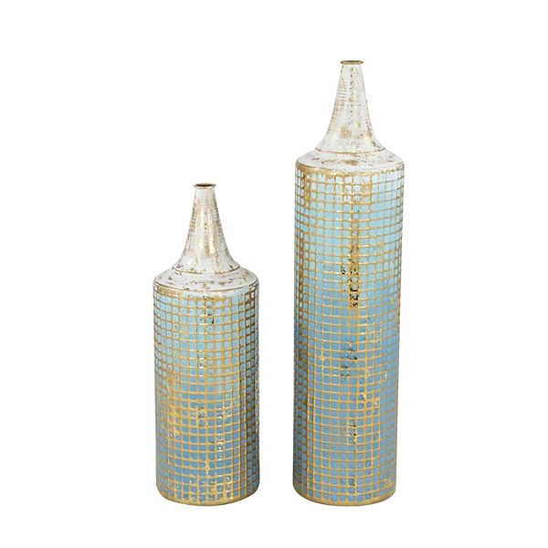 Stella & Eve Metal Vase 2-piece Set Stella & Eve