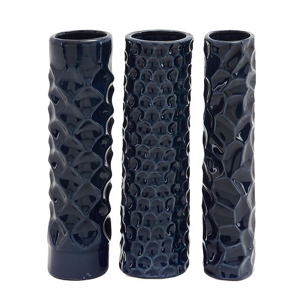 Stella & Eve Textured Vase Table Decor 3-piece Set Stella & Eve