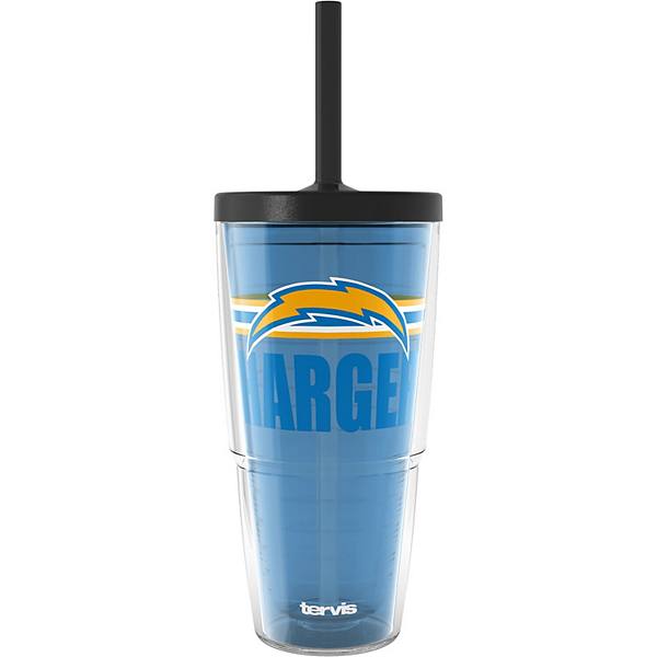 Tervis Los Angeles Chargers 24oz. Go the Distance Classic Tumbler with Straw Lid Tervis