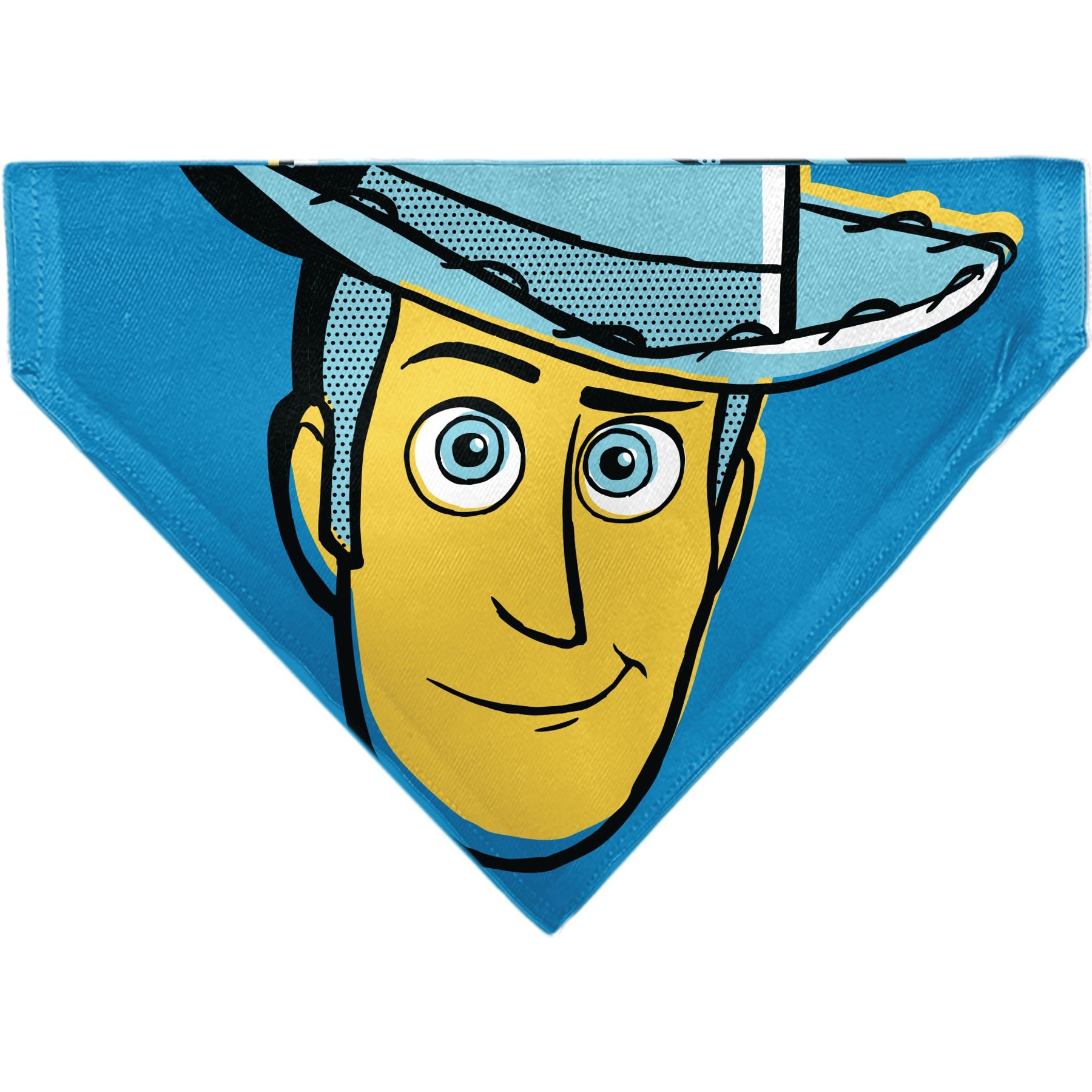 Buckle-Down Disney Toy Story Woody Pop Art Face Close Up Dog Bandana Buckle-Down