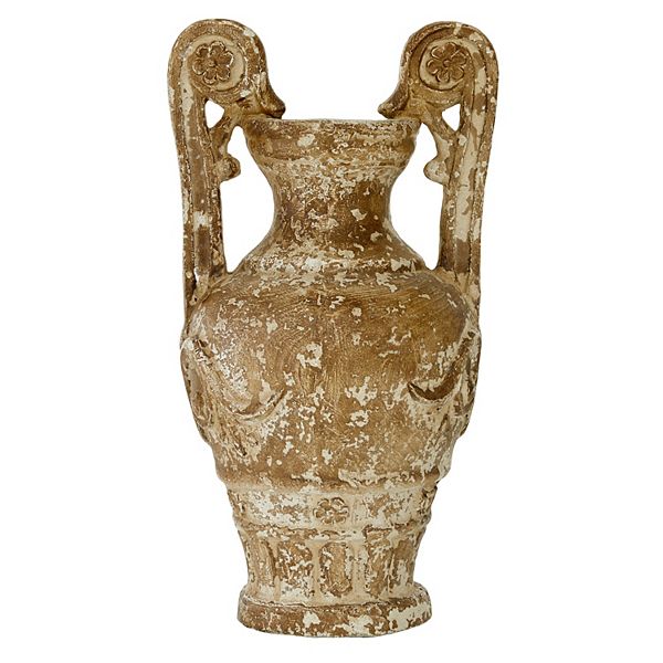 Stella & Eve Light Brown Resin Vase Stella & Eve