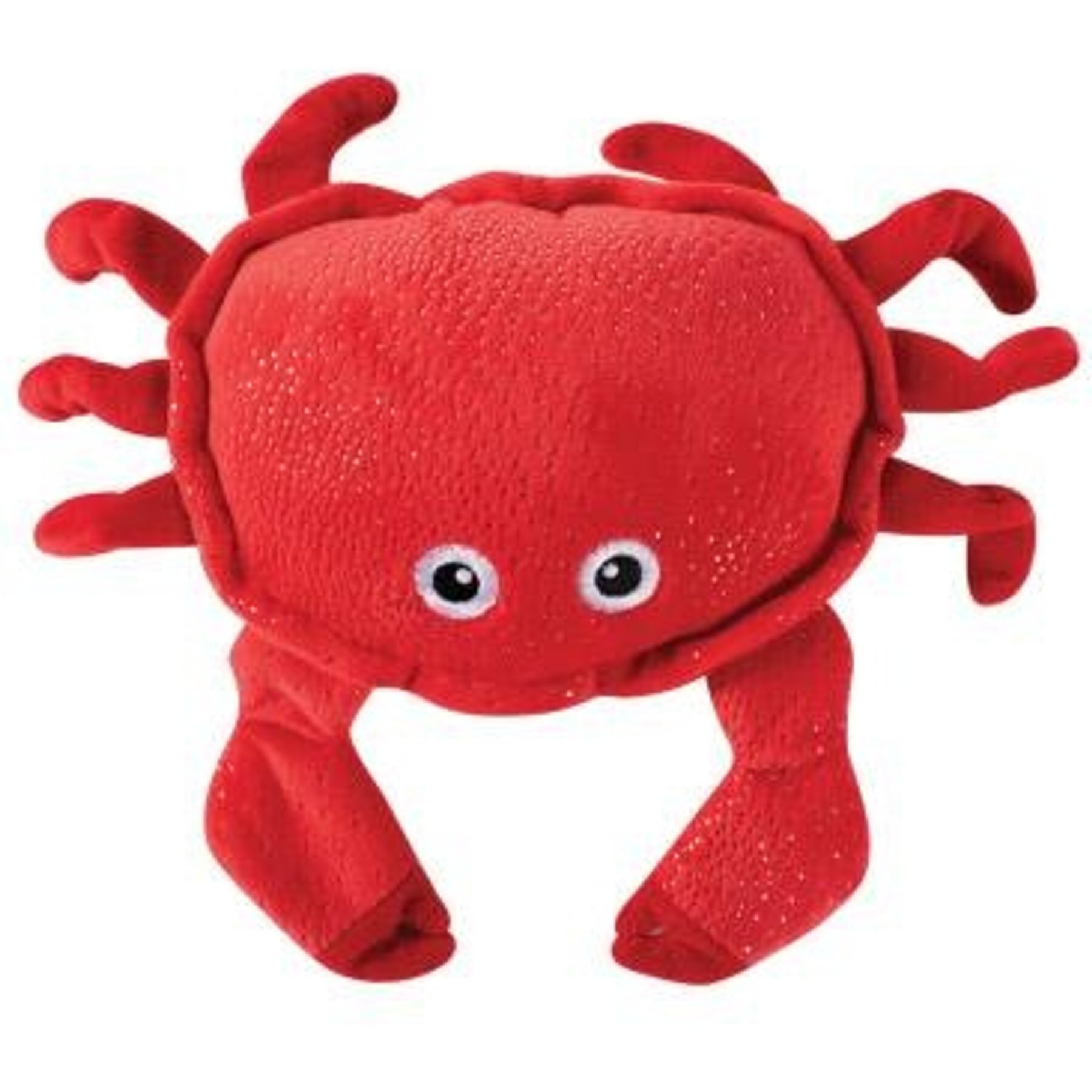 PETSHOP BY FRINGE STUDIO Just A Little Crabby Squeaky Plush Dog Toy PETSHOP BY FRINGE STUDIO