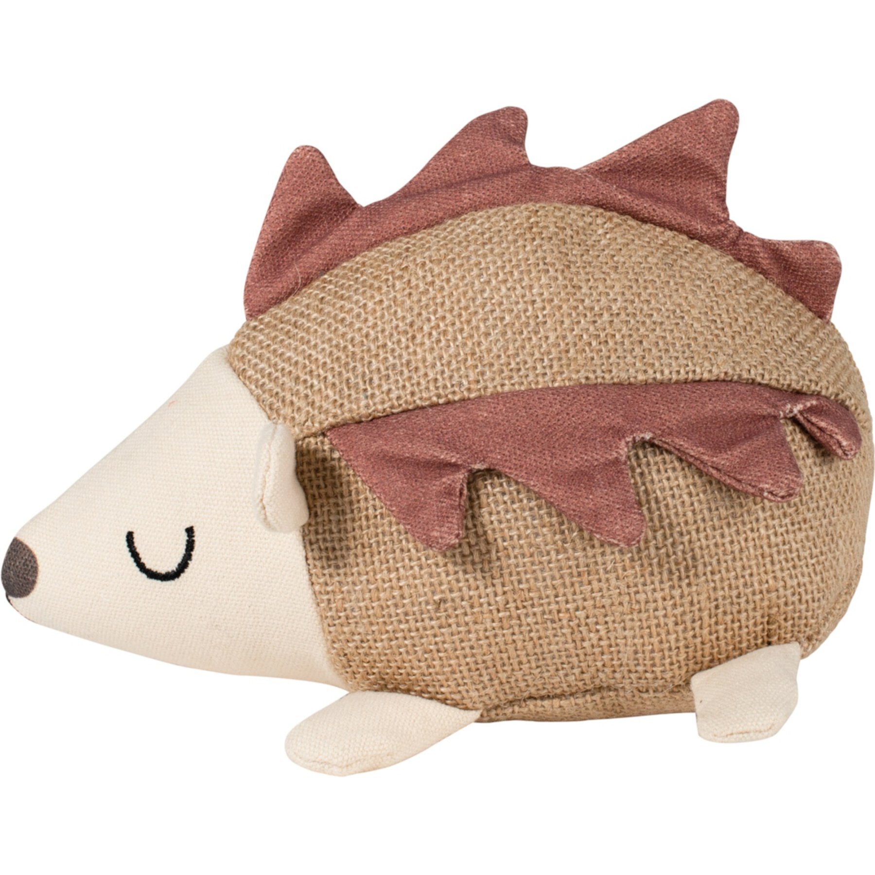 PETSHOP BY FRINGE STUDIO Hedgy Earth Friendly Squeaky Plush Dog Toy PETSHOP BY FRINGE STUDIO