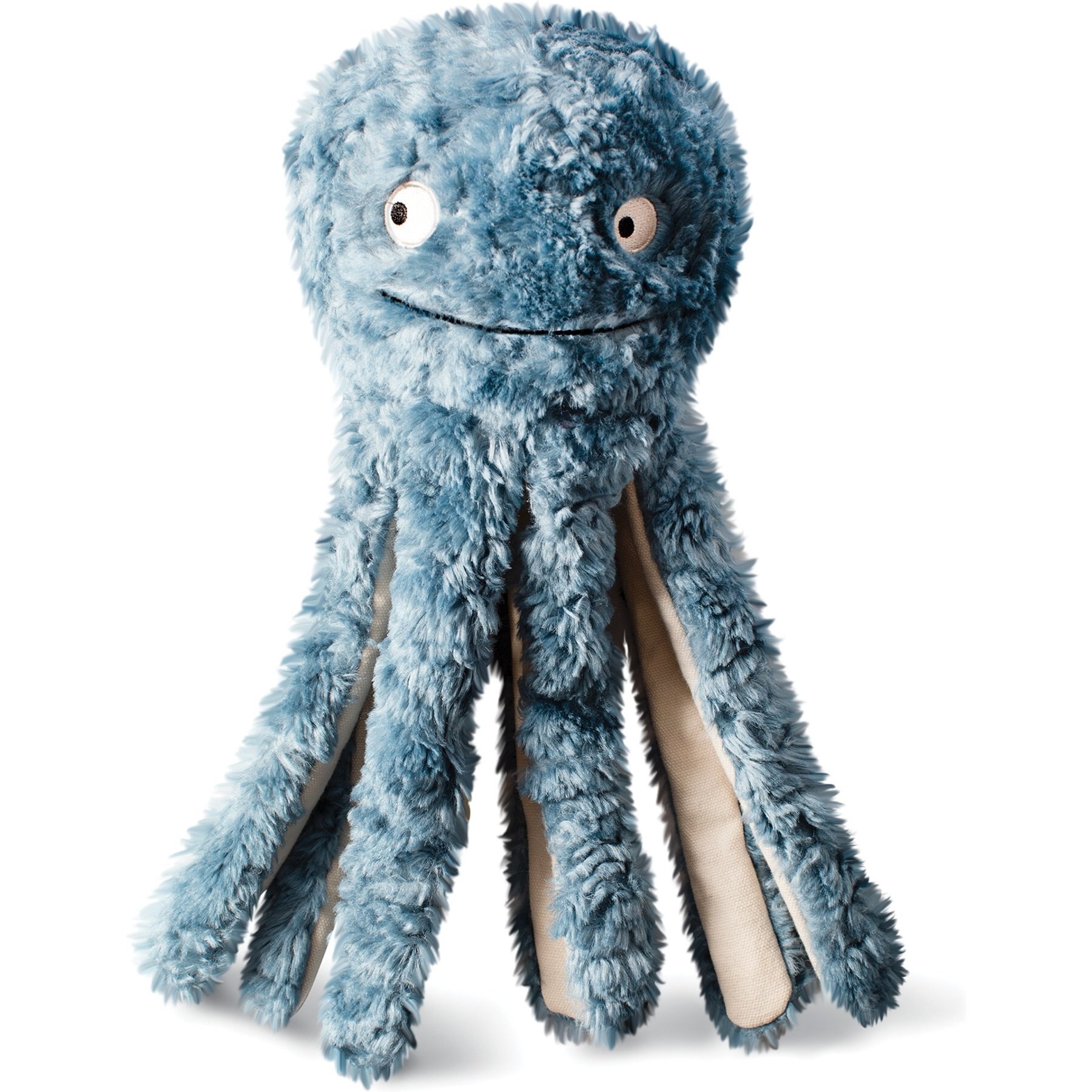 PETSHOP BY FRINGE STUDIO Long Time No Sea 3D Earth Friendly Squeaky Plush Dog Toy PETSHOP BY FRINGE STUDIO