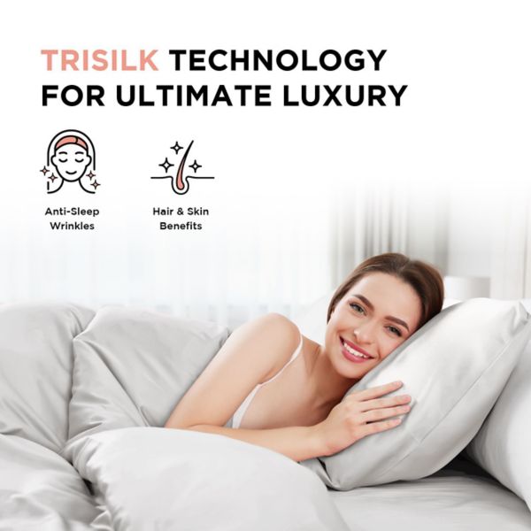 NIGHT® Trisilk Silk Pillowcase Gift Set Night