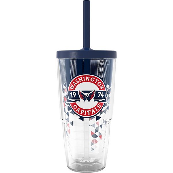 Tervis Washington Capitals 24oz. Shatter Classic Tumbler with Straw Lid Tervis