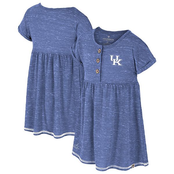 Girls Toddler Colosseum  Royal Kentucky Wildcats Fleet Dress Colosseum