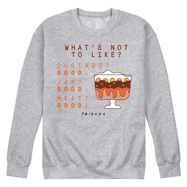 Men's Friends What's Not To Like Parfait Fleece Sweatshirt Licensed Character