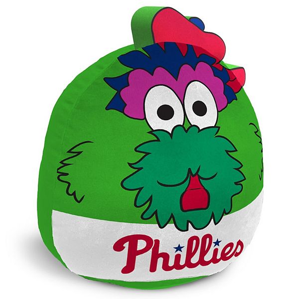 Плюшевая подушка-талисман Philadelphia Phillies, 37 см x 32 см, мягкая и удобная для использования дома Pegasus