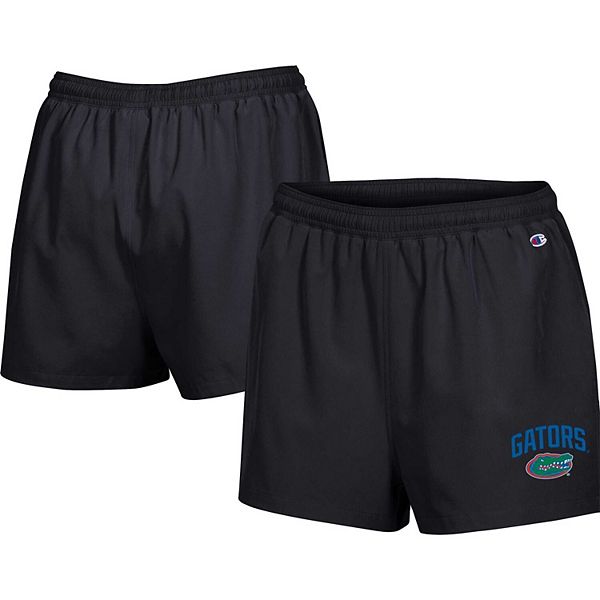 Women's Champion Black Florida Gators Football Fan High Waist Shorts Champion