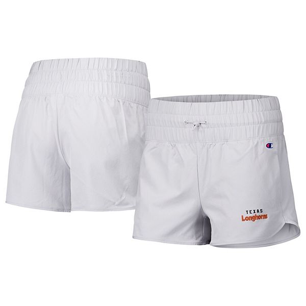 Women's Champion Silver Texas Longhorns Tailgate Her Woven Shorts Champion