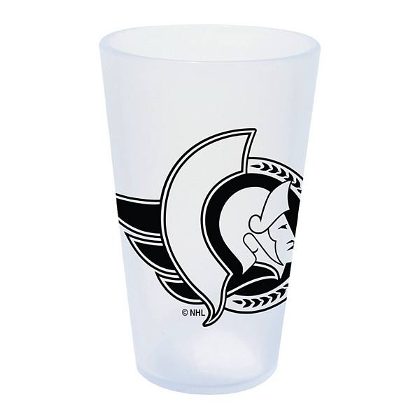 Термостакан Icicle 16oz для болельщиков Ottawa Senators, силиконовый, небьющийся, безопасный для посудомоечной машины Wincraft