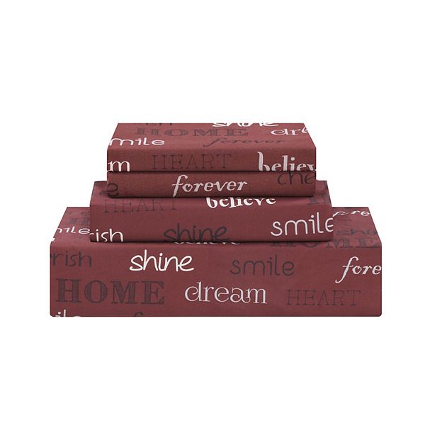 Harper Lane Inspire Red Sheet Set Harper Lane