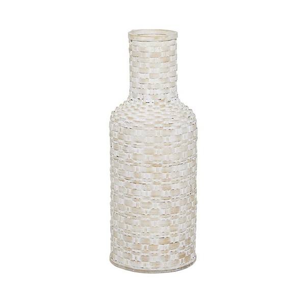 Stella & Eve Bohemian White Iron Vase Stella & Eve