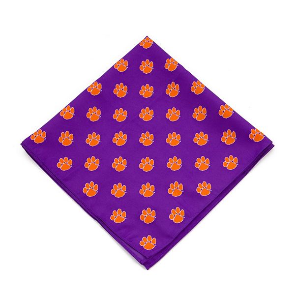 Clemson Tigers Kerchief Pocket Square Unbranded