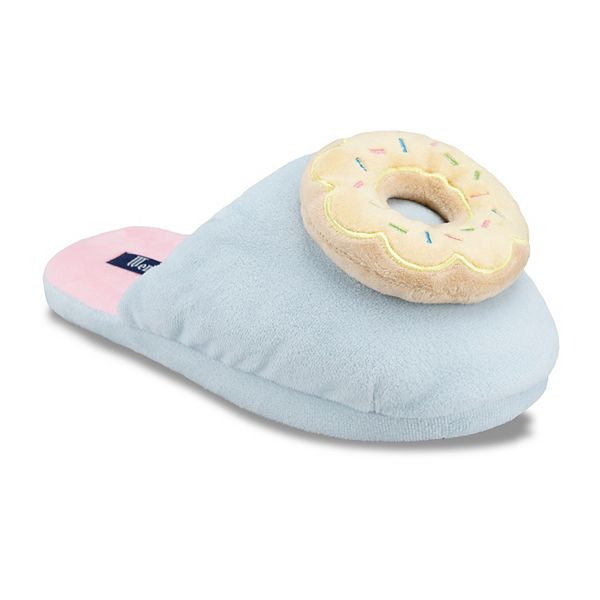 Wembley Sprinkle Donut Plush Memory Foam Adult Slippers Wembley