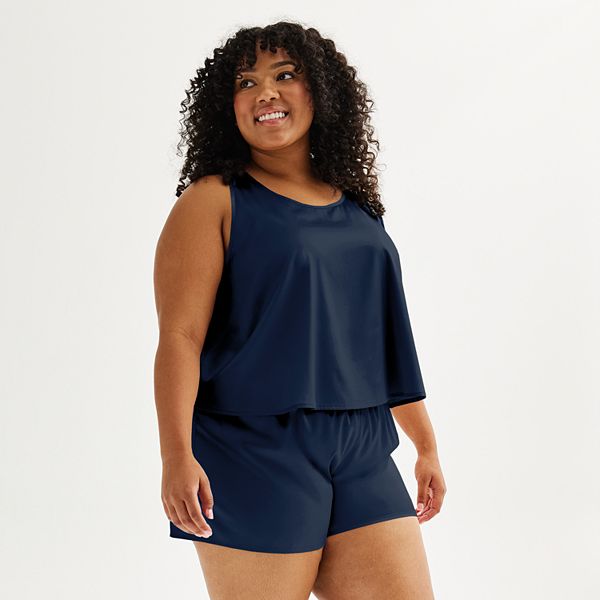 Plus Size Sonoma Goods For Life® Satin Pajama Tank Top Sonoma