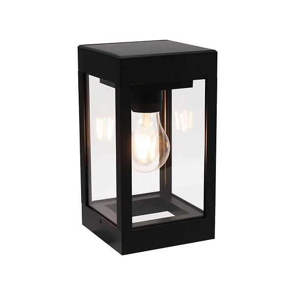 Techko Outdoor Solar-Powered Wall Light Sconce Techko